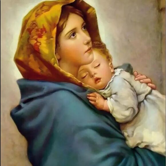 MARY & Baby Jesus Diamond Painting!! - Picture 1 of 4